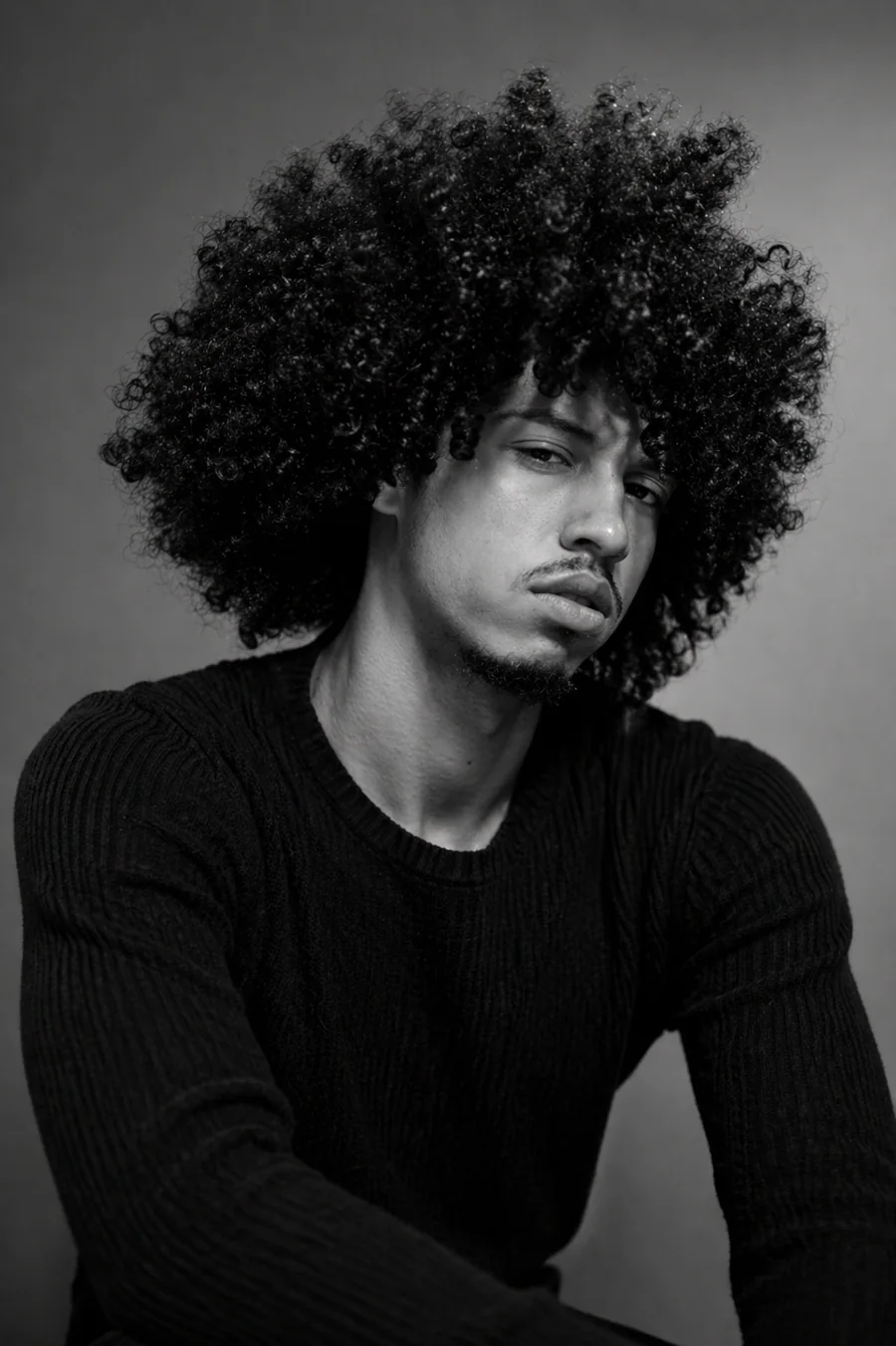 Clean Studio B&W Editorial (Boy)