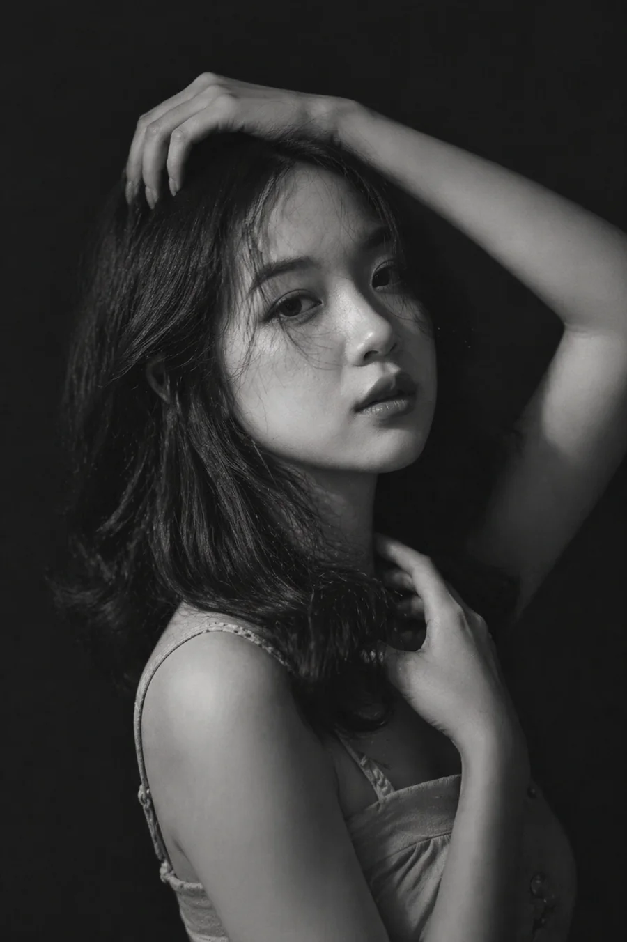 Fine Art Monochrome (Girl)