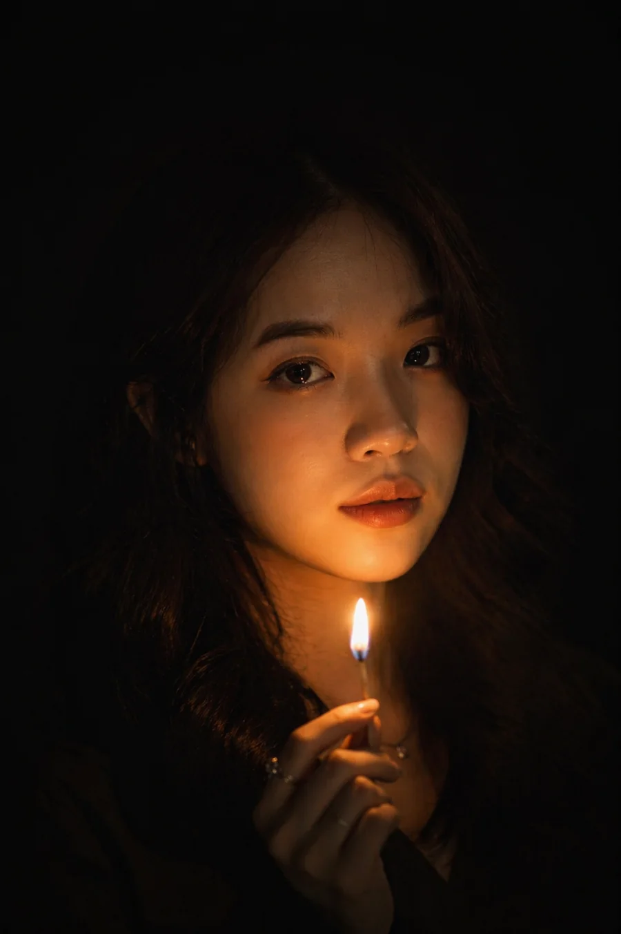 Match Light Portrait (Girl)