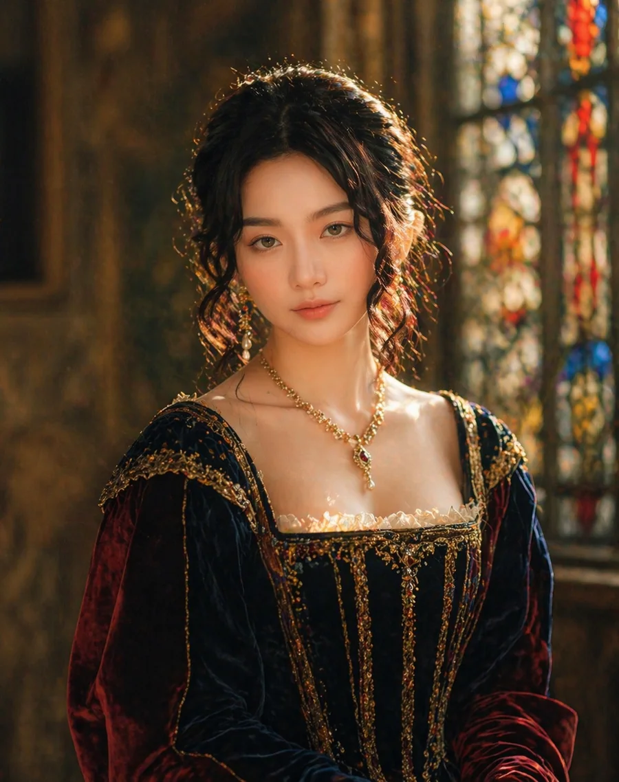 Royal Renaissance Portrait (Girl)